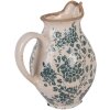 Pot décoratif Clayre & Eef 16x12x19 cm Beige-Vert