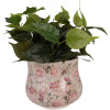Pot de fleurs Clayre & Eef Beige Rose 21x17 cm