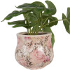 Clayre & Eef Pot de fleur 15x13 cm Beige Rose