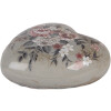 Cœur Décoration Clayre & Eef 6CE2242L 11x11x4 cm Gris et Rose