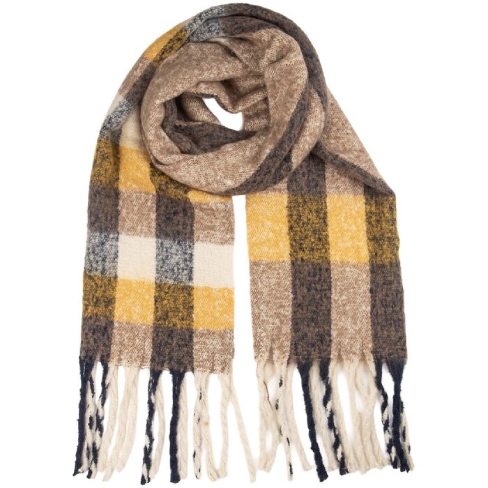 Écharpe Juleeze JZSC0838Y 50x210 cm jaune