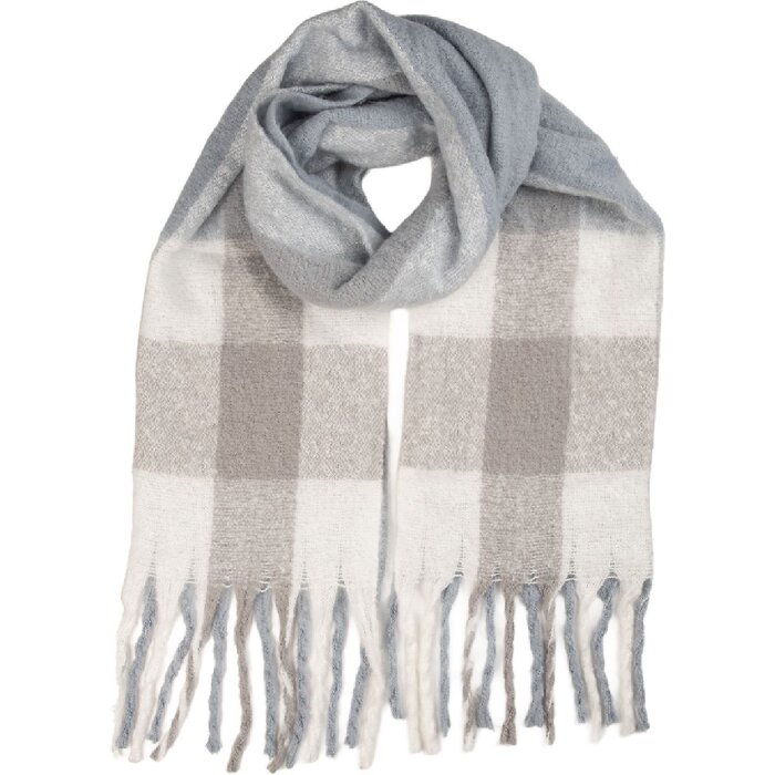 Juleeze JZSC0844 Écharpe 50x210 cm Gris