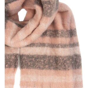 Écharpe Juleeze JZSC0850 Rose et Gris 50x180 cm