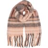 Écharpe Juleeze JZSC0850 Rose et Gris 50x180 cm