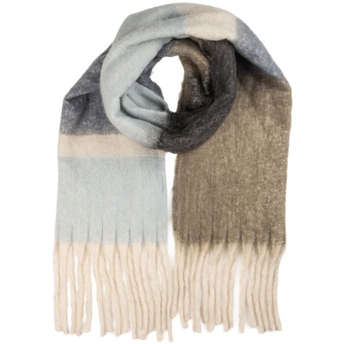 Écharpe Juleeze JZSC0851 50x180 cm bleu