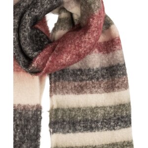 Écharpe Juleeze JZSC0853 50x180 cm Rouge & Gris