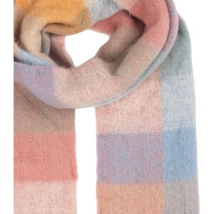 Écharpe Juleeze JZSC0856P 38x200 cm rose et bleu