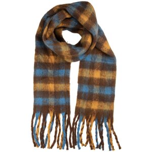 Écharpe Juleeze JZSC0858 38x190 cm Jaune-Brun