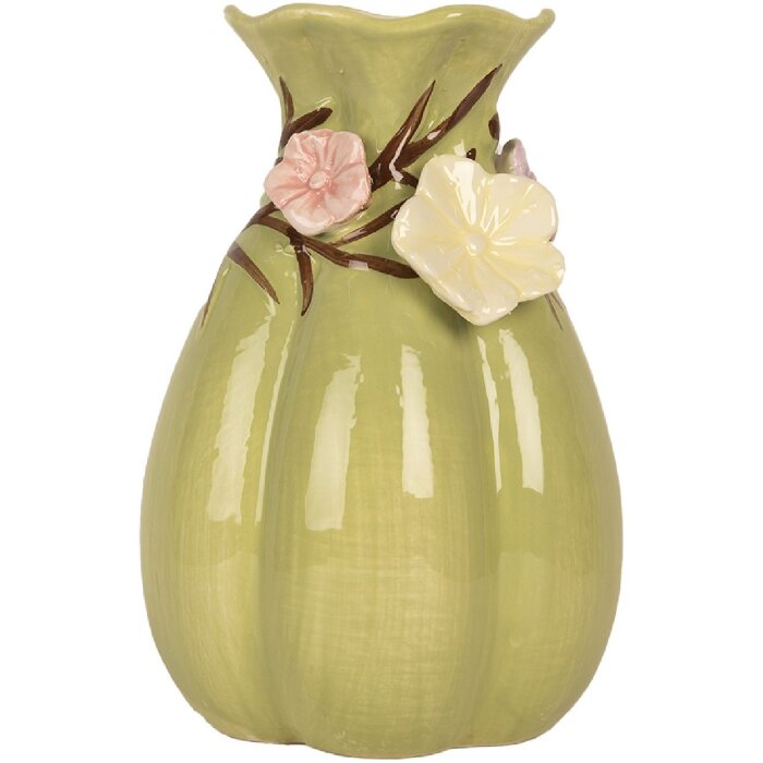Clayre & Eef Vase Céramique Ø14x21 cm