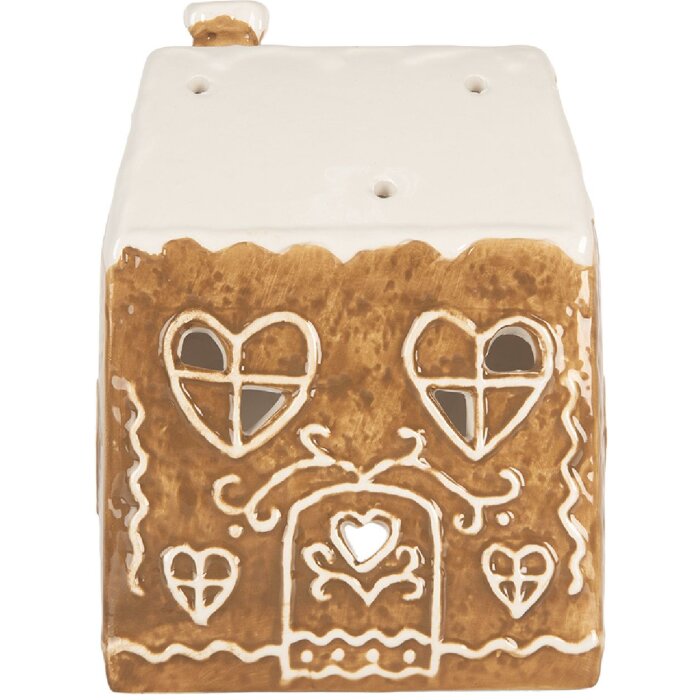 Clayre & Eef Bougeoir Maison 12x7x16 cm