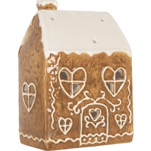 Clayre & Eef Bougeoir Maison 12x7x16 cm
