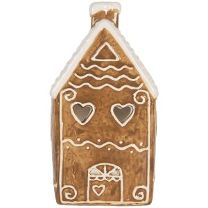 Clayre & Eef Bougeoir Maison 11x9x21 cm
