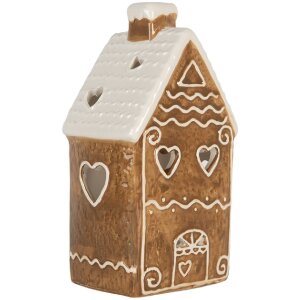 Clayre & Eef Bougeoir Maison 11x9x21 cm