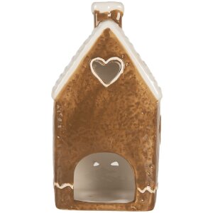 Clayre & Eef Bougeoir Maison 11x9x21 cm