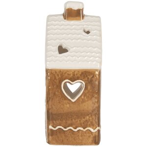 Clayre & Eef Bougeoir Maison 11x9x21 cm