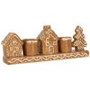 Clayre & Eef Bougeoir Maisons 21x4x8 cm