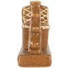 Clayre & Eef Bougeoir Maisons 21x4x8 cm