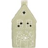 Clayre & Eef 6CE2328 Bougeoir Maison 11x9x21 cm