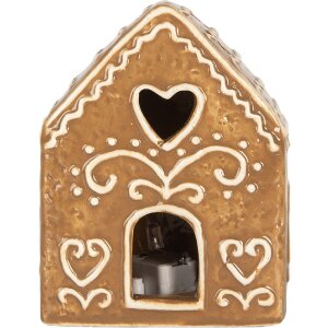 Clayre & Eef Maison Décorative LED Marron...