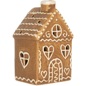 Clayre & Eef 6CE2332 Maison Lumineuse LED 7x6x12 cm