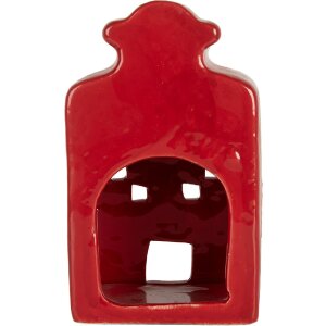 Clayre & Eef Bougeoir Maison 8x7x13 cm