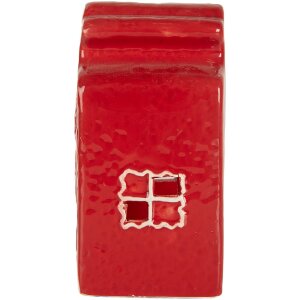 Clayre & Eef Bougeoir Maison 8x7x13 cm