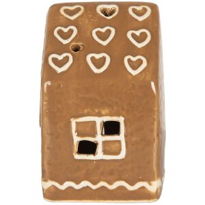 Clayre & Eef 6CE2337 Maison Lumineuse LED 8x6x10 cm