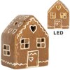 Clayre & Eef 6CE2337 Maison Lumineuse LED 8x6x10 cm