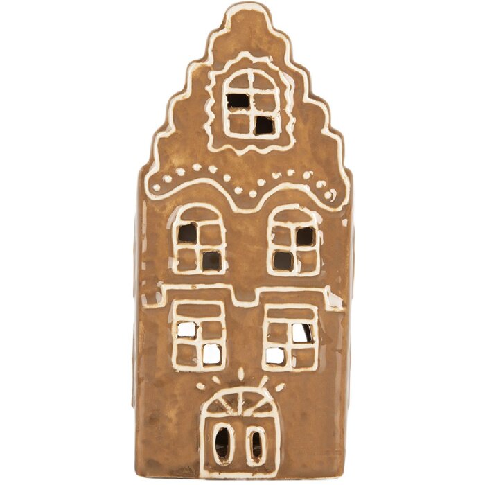 Clayre & Eef Bougeoir Maison 8x7x16 cm
