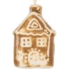 Clayre & Eef Décoration Suspendue Maison 4x4x7 cm