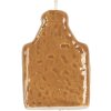 Clayre & Eef Décoration Suspendue Maison Marron & Blanc 4x6 cm