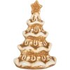 Clayre & Eef Décoration Sapin de Noël Céramique 6x5x9 cm