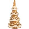 Clayre & Eef Décoration Sapin de Noël Céramique 6x5x9 cm