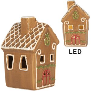 Clayre & Eef Décoration Maison LED 8x8x12 cm