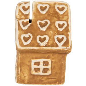 Clayre & Eef Porte-cartes Maison 5x4x6 cm