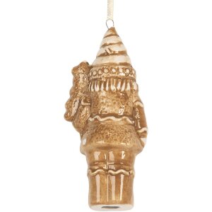 Clayre & Eef Casse-Noisette Suspendu 6x4x11 cm...