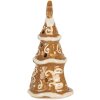 Clayre & Eef Bougeoir Sapin Ø 8x15 cm Céramique Noël
