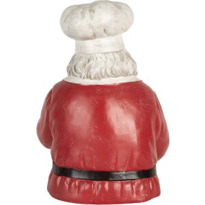 Clayre & Eef 6PR5750 Porte-bouteille Père Noël 25x25x35 cm
