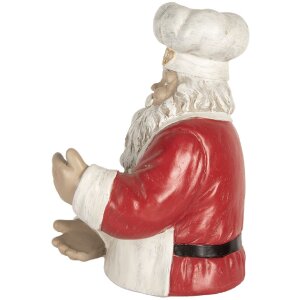 Clayre & Eef 6PR5750 Porte-bouteille Père Noël 25x25x35 cm