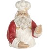 Clayre & Eef 6PR5750 Porte-bouteille Père Noël 25x25x35 cm