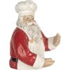 Clayre & Eef 6PR5750 Porte-bouteille Père Noël 25x25x35 cm