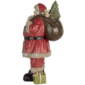 Clayre & Eef Décoration Père Noël 21x19x40 cm