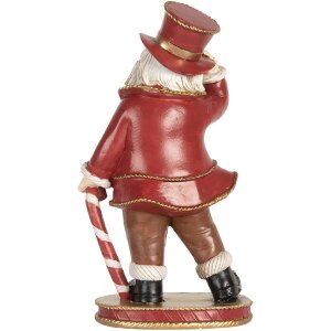 Clayre & Eef Décoration Père Noël 12x9x21 cm