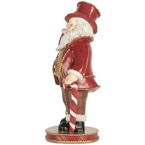 Clayre & Eef Décoration Père Noël 12x9x21 cm