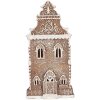 Clayre & Eef 6PR5806 Décoration Maison LED 17x15x35 cm Marron-Blanc