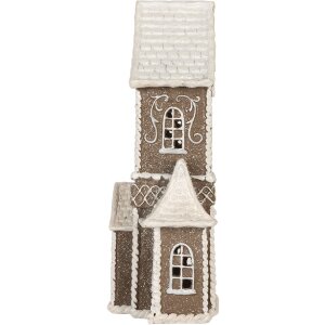 Clayre & Eef 6PR5807 Maison Décorative LED 23x11x33 cm