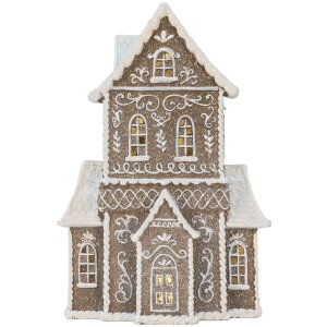 Clayre & Eef 6PR5807 Maison Décorative LED 23x11x33 cm