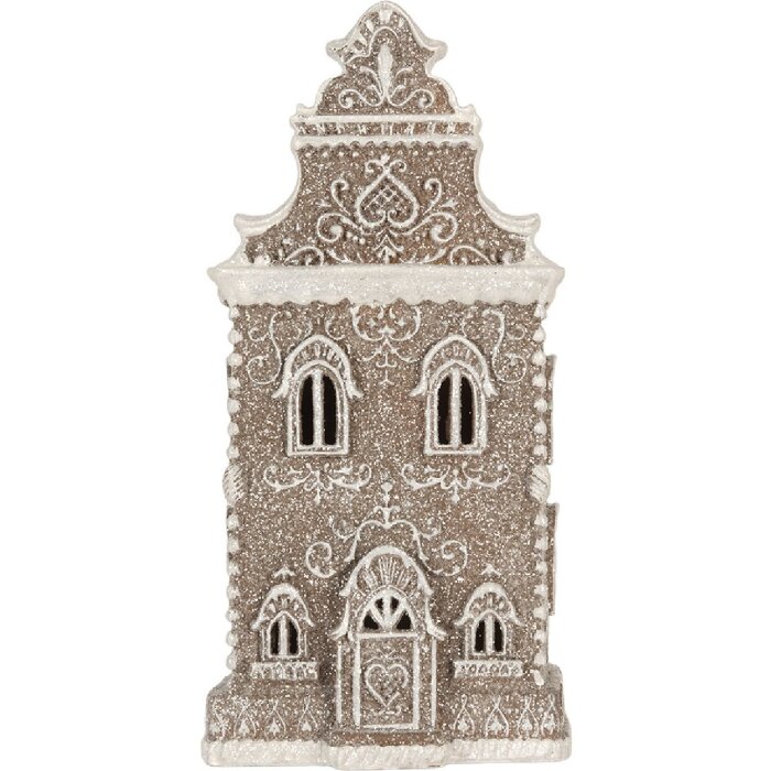 Clayre & Eef 6PR5808 Maison Décorative LED 17x15x35 cm