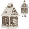 Clayre & Eef 6PR5810 Maison LED Décoration 13x12x20 cm