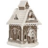 Clayre & Eef 6PR5810 Maison LED Décoration 13x12x20 cm
